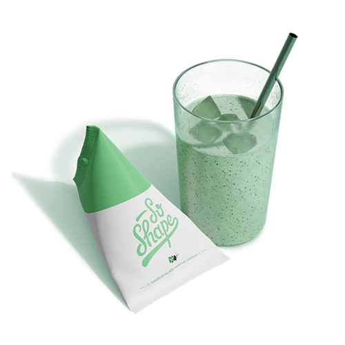 Schoko-Minze-Eiscreme-Geschmack
