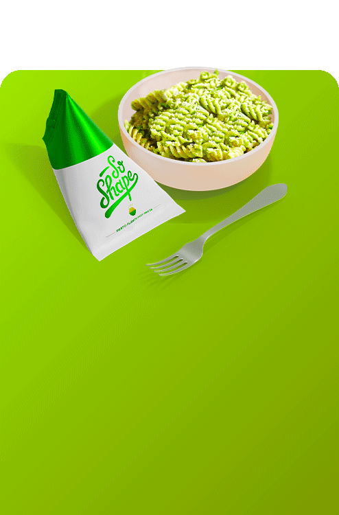 Pasta-Pesto-Geschmack
